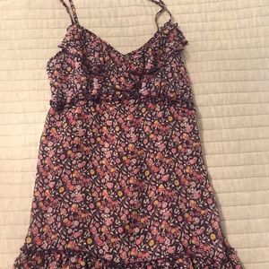 Express ruffle tank